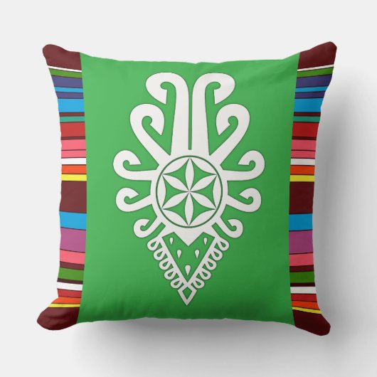 ポーランドの高地のフォークパターン – Parzenica クッション (正面)