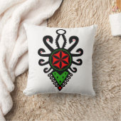 ポーランドの高地のフォークパターン – Parzenica クッション (ブランケット)