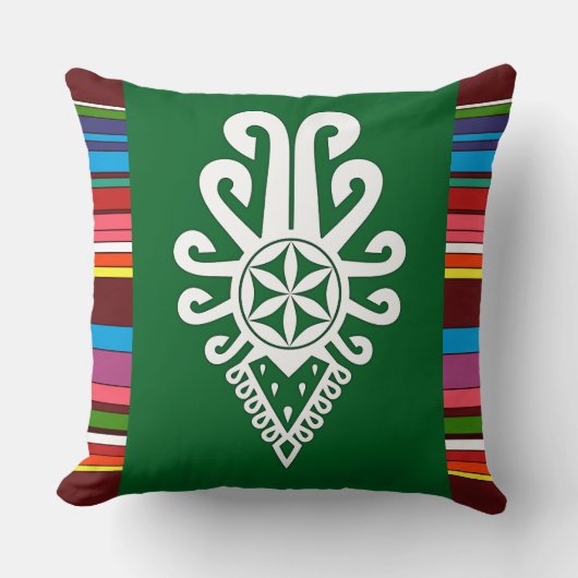 ポーランドの高地のフォークパターン – Parzenica クッション (正面)