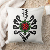 ポーランドの高地のフォークパターン – Parzenica クッション (ブランケット)