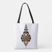 ポーランドの高地のフォークパターン – Parzenica トートバッグ (裏面)