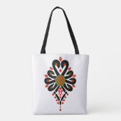 ポーランドの高地のフォークパターン – Parzenica トートバッグ (裏面)