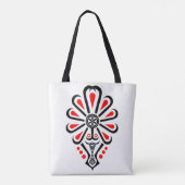 ポーランドの高地のフォークパターン – Parzenica トートバッグ (裏面)