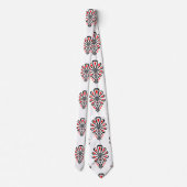 ポーランドの高地のフォークパターン – Parzenica ネクタイ (裏面)