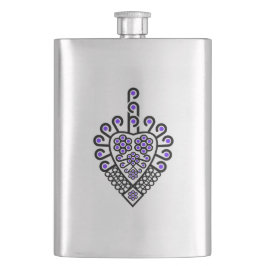 ポーランドの高地のフォークパターン – Parzenica フラスク