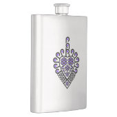 ポーランドの高地のフォークパターン – Parzenica フラスク (右)