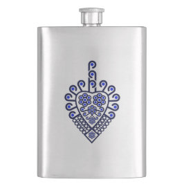 ポーランドの高地のフォークパターン – Parzenica フラスク