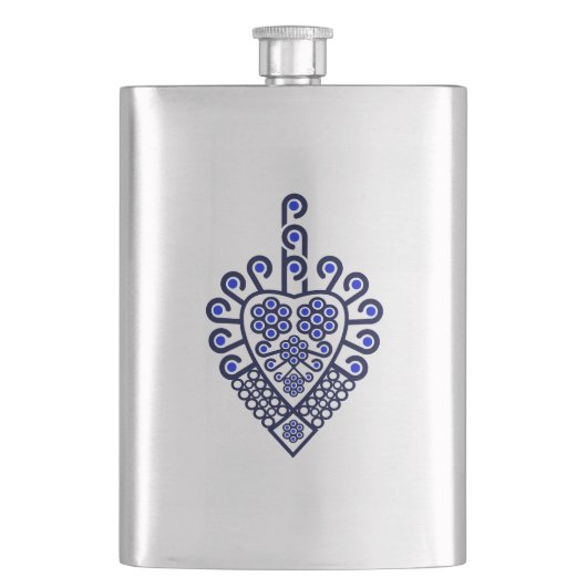 ポーランドの高地のフォークパターン – Parzenica フラスク (正面)