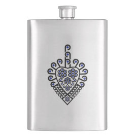 ポーランドの高地のフォークパターン – Parzenica フラスク