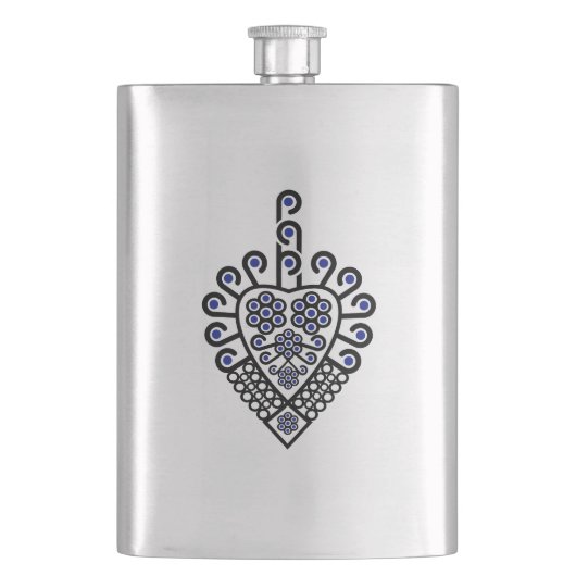 ポーランドの高地のフォークパターン – Parzenica フラスク (正面)