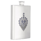 ポーランドの高地のフォークパターン – Parzenica フラスク (右)