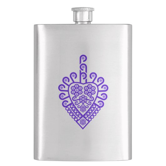 ポーランドの高地のフォークパターン – Parzenica フラスク (正面)