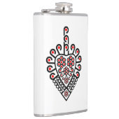 ポーランドの高地のフォークパターン – Parzenica フラスク (右)