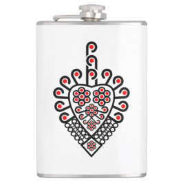 ポーランドの高地のフォークパターン – Parzenica フラスク