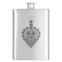 ポーランドの高地のフォークパターン – Parzenica フラスク