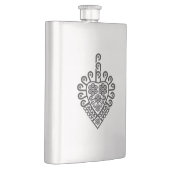 ポーランドの高地のフォークパターン – Parzenica フラスク (右)