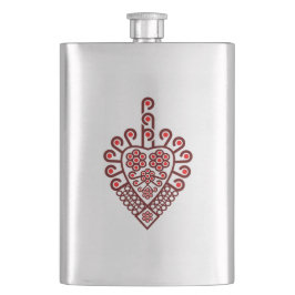 ポーランドの高地のフォークパターン – Parzenica フラスク