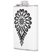 ポーランドの高地のフォークパターン – Parzenica フラスク (左)