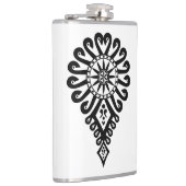 ポーランドの高地のフォークパターン – Parzenica フラスク (右)