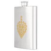 ポーランドの高地のフォークパターン – Parzenica フラスク (左)