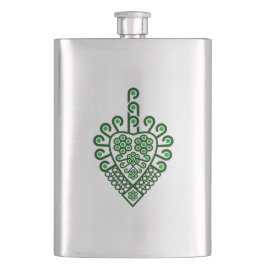 ポーランドの高地のフォークパターン – Parzenica フラスク