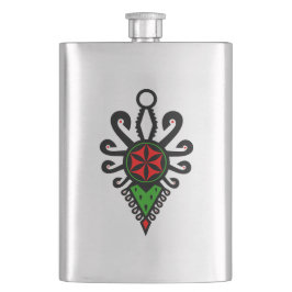 ポーランドの高地のフォークパターン – Parzenica フラスク