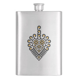 ポーランドの高地のフォークパターン – Parzenica フラスク