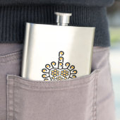 ポーランドの高地のフォークパターン – Parzenica フラスク (インサイチュ)