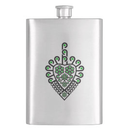 ポーランドの高地のフォークパターン – Parzenica フラスク