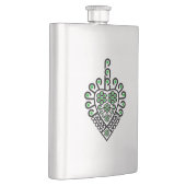 ポーランドの高地のフォークパターン – Parzenica フラスク (右)