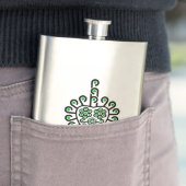 ポーランドの高地のフォークパターン – Parzenica フラスク (インサイチュ)