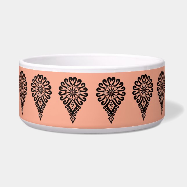 ポーランドの高地のフォークパターン – Parzenica ボウル (正面)