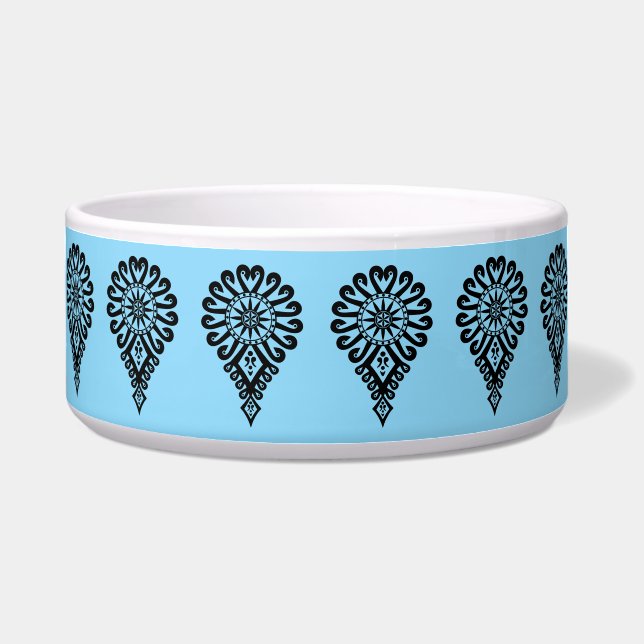 ポーランドの高地のフォークパターン – Parzenica ボウル (正面)