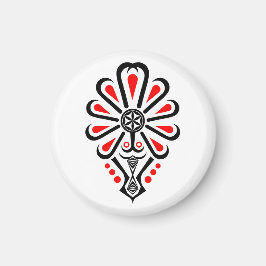 ポーランドの高地のフォークパターン – Parzenica マグネット