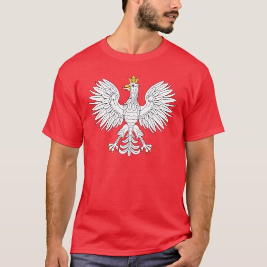 ポーランドの鷲 Tシャツ (正面)