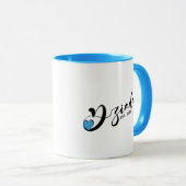 ポーランドのDziadek設立された年 – 祖父 マグカップ (正面右)