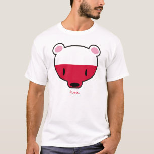 ポーランドのkuma chan tシャツ