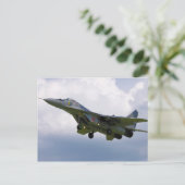 ポーランドのMiG-29 (9.12A) マルボルク基地所属 ポストカード (スタンド正面)