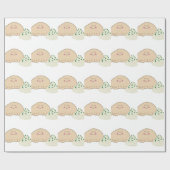 ポーランドのPierogi ラッピングペーパー (フラット)