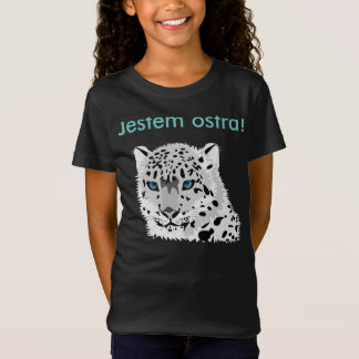 ポーランドのTシャツ"Biały Lampart " Tシャツ