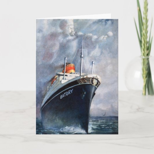 ポーランドはさみ金Batory カード (正面)