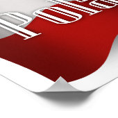 ポーランドびく国旗 ポスター (角)