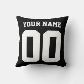 ポーランドアイスホッケーのロゴ名と番号 クッション (裏面)