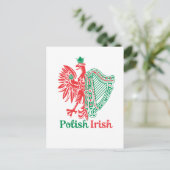 ポーランドアイリッシュ ポストカード (スタンド正面)