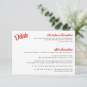 ポーランドアメリカのハート国旗 エンクロージャーカード (スタンド正面)