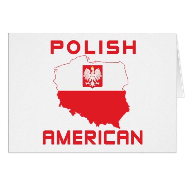 ポーランドアメリカの地図 (正面横)