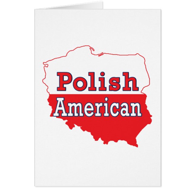 ポーランドアメリカの地図 (正面)
