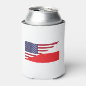 ポーランドアメリカクーラーボックス 缶クーラー (缶正面)