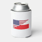 ポーランドアメリカクーラーボックス 缶クーラー (缶裏面)