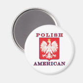 ポーランドアメリカンイーグルシールド マグネット (正面/裏面)